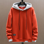 Aria | Homem Hoodie Bicolor com Bolso Canguru