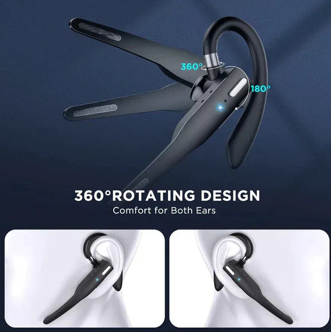 Noor | Headset Bluetooth 5.1 Cancelamento de Ruído Dual Mic