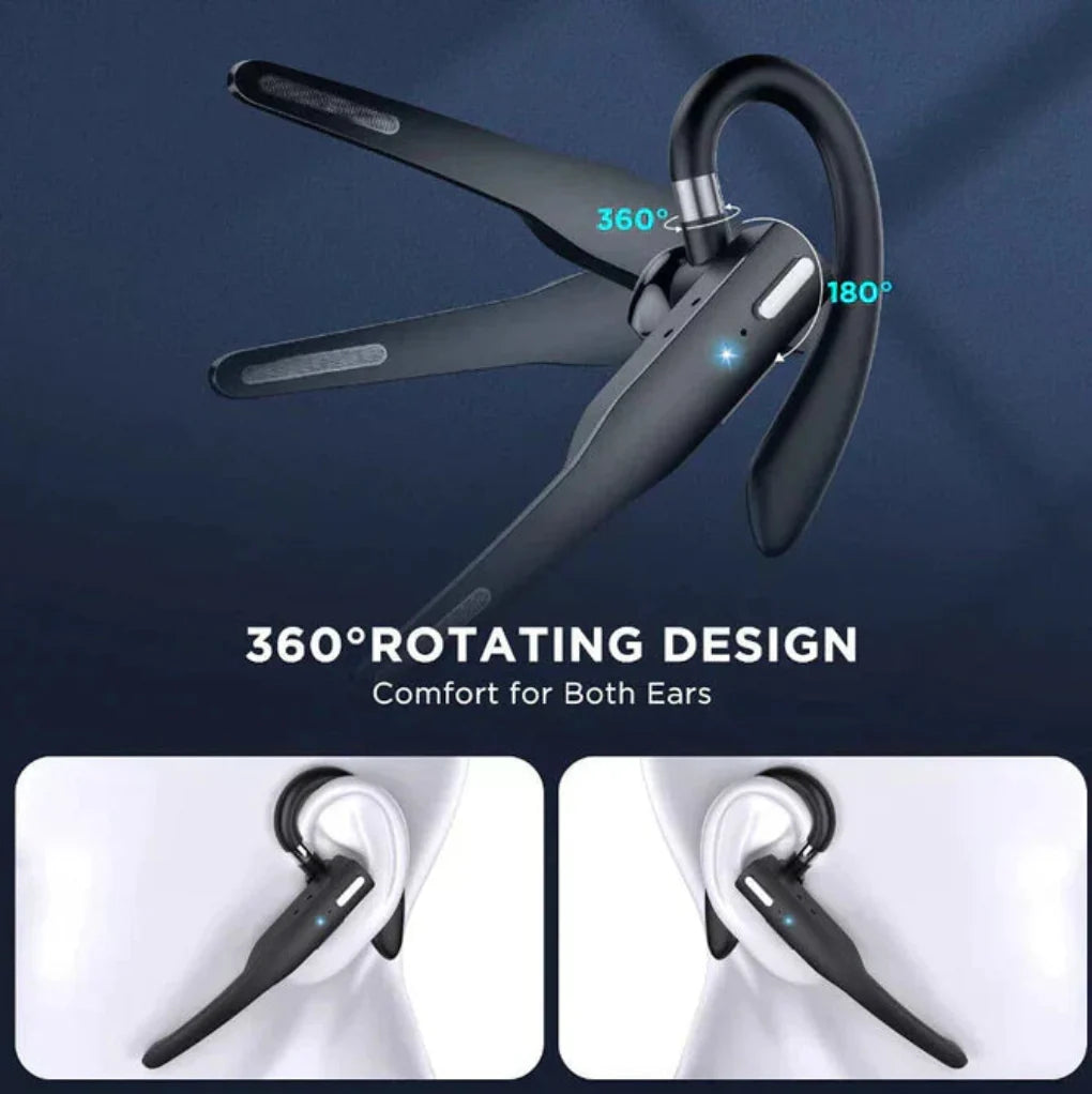 Lyra | Headset Bluetooth 5.1 Cancelamento de Ruído Microfones Duplos