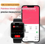 Smartwatch Monitorização Glicose Não Invasiva Fitness GPS
