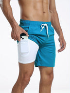 Giselle | Homem Calção de Banho Secagem Rápida Leve