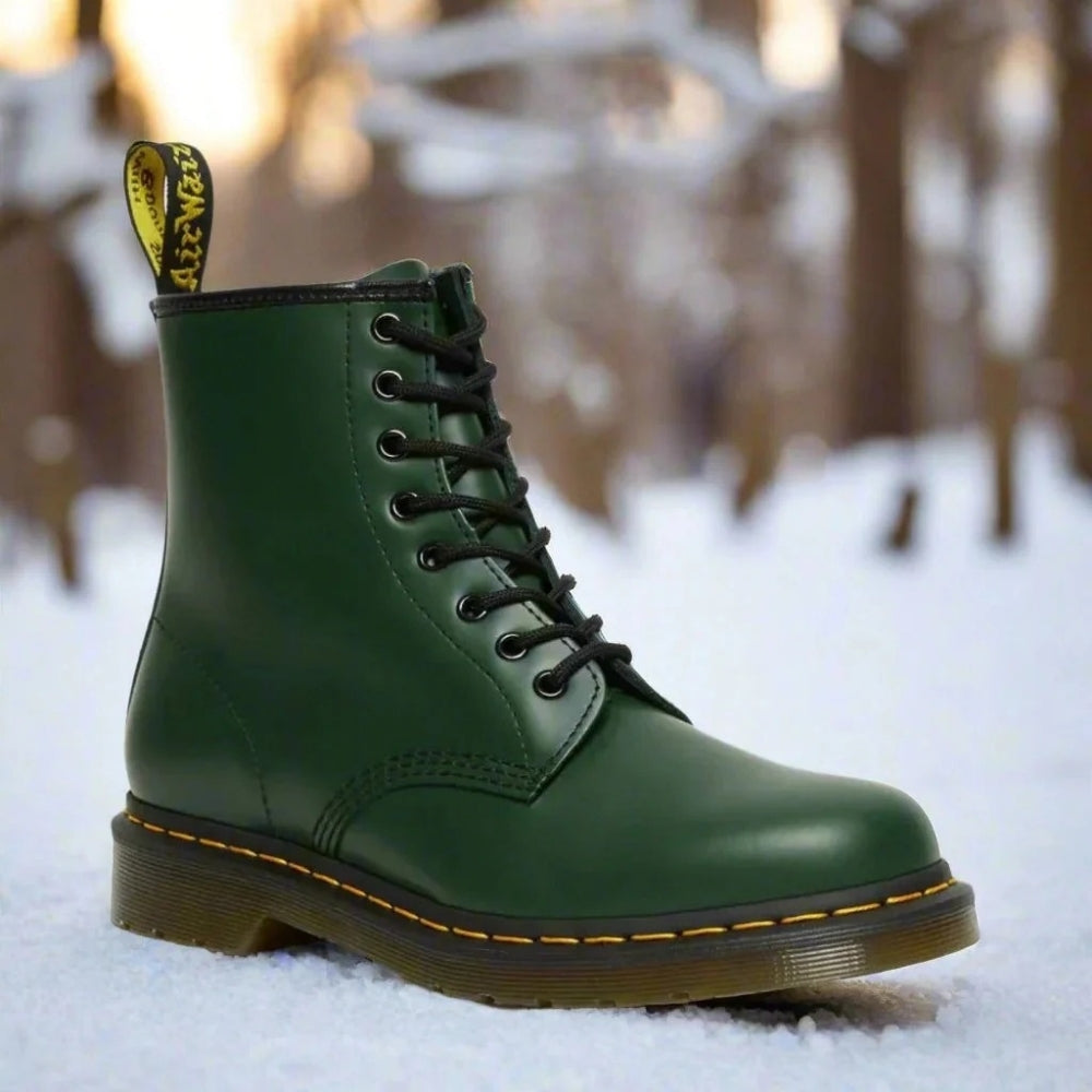 Faye | Botins com Atacadores Sola Grossa
