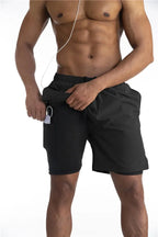 Thea | Homem Calções de Corrida com Liner e Bolso para Telemóvel