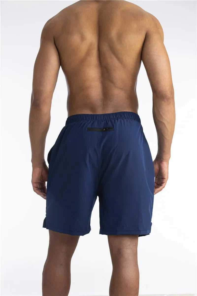 Thea | Homem Calções de Corrida com Liner e Bolso para Telemóvel