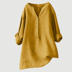 Marlow | Blusa de Linho Feminina Relaxada