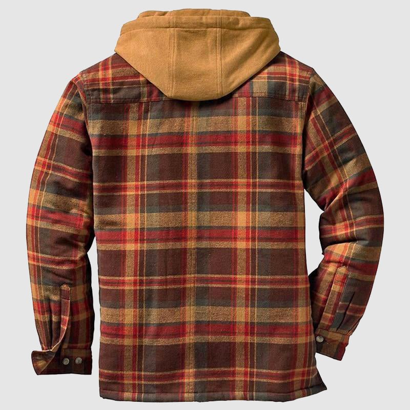 Xanthe | Homem Camisa Jaqueta Flanela Lenhador