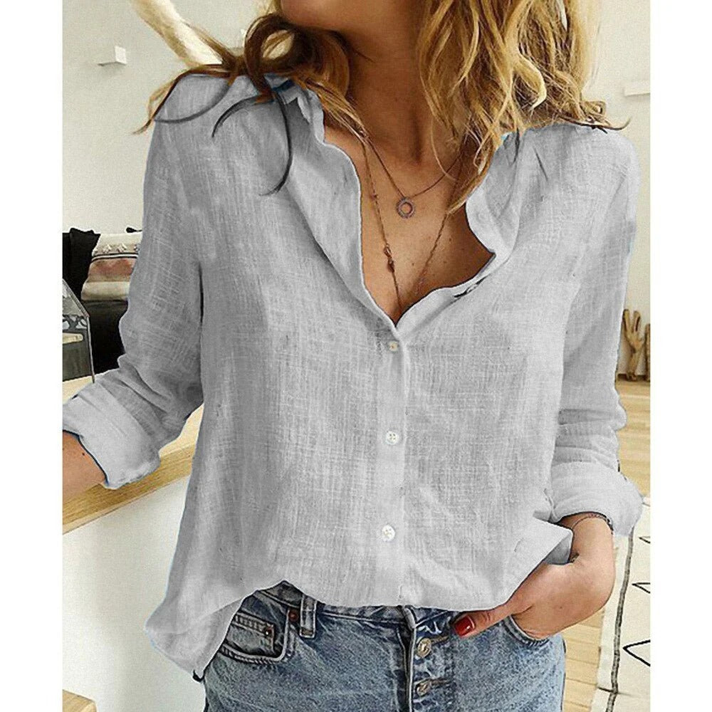 Vera | Blusa Feminina Manga Longa Casual
