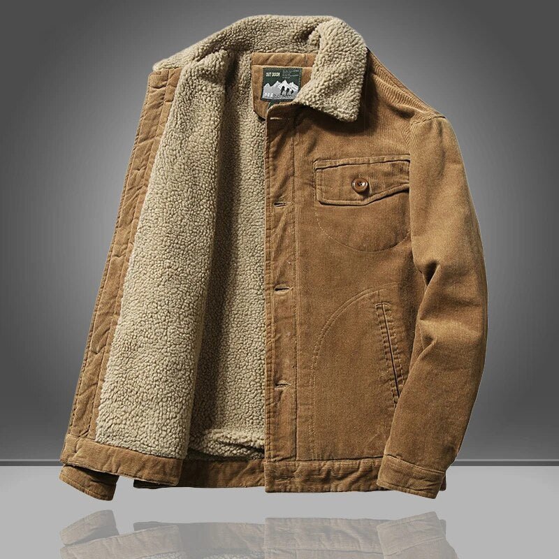 Aria | Casaco Masculino Clássico Abotoado Regular Fit