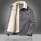 Aria | Casaco Masculino Clássico Abotoado Regular Fit