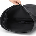 Mochila Masculina Roll-Top Impermeável para Laptop