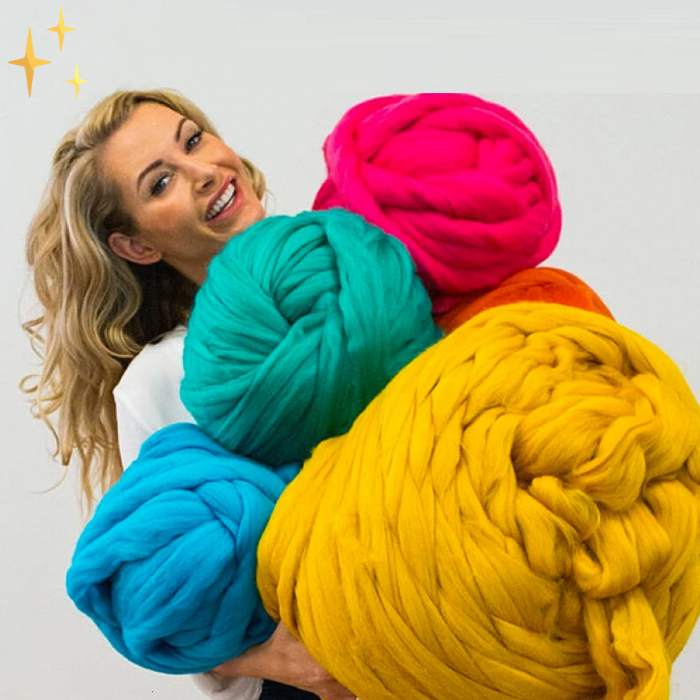 Inez | Fio Chunky XXL 1000g para Tricô